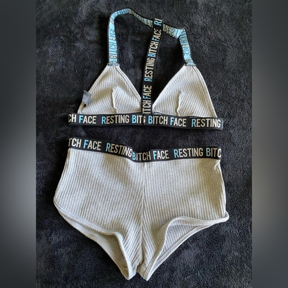 Grey Pajama Set - Picture 2 of 3